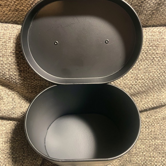 Small Black Lidded Treats Tin - Picture 3 of 6